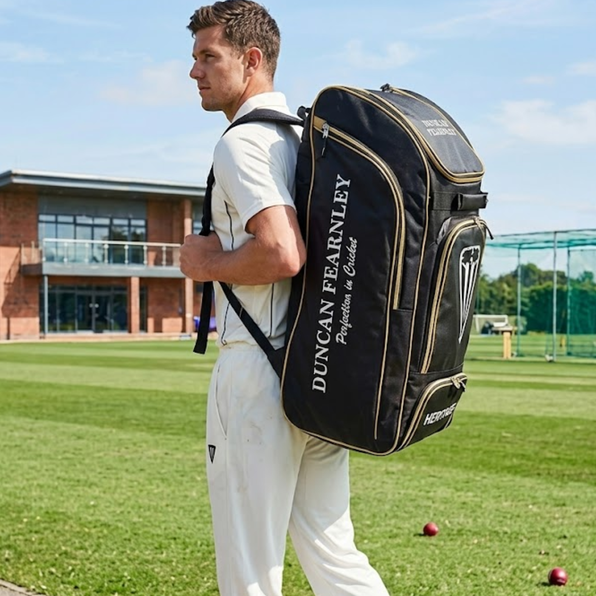 Duncan Fearnley Heritage Gold Duffle Bag